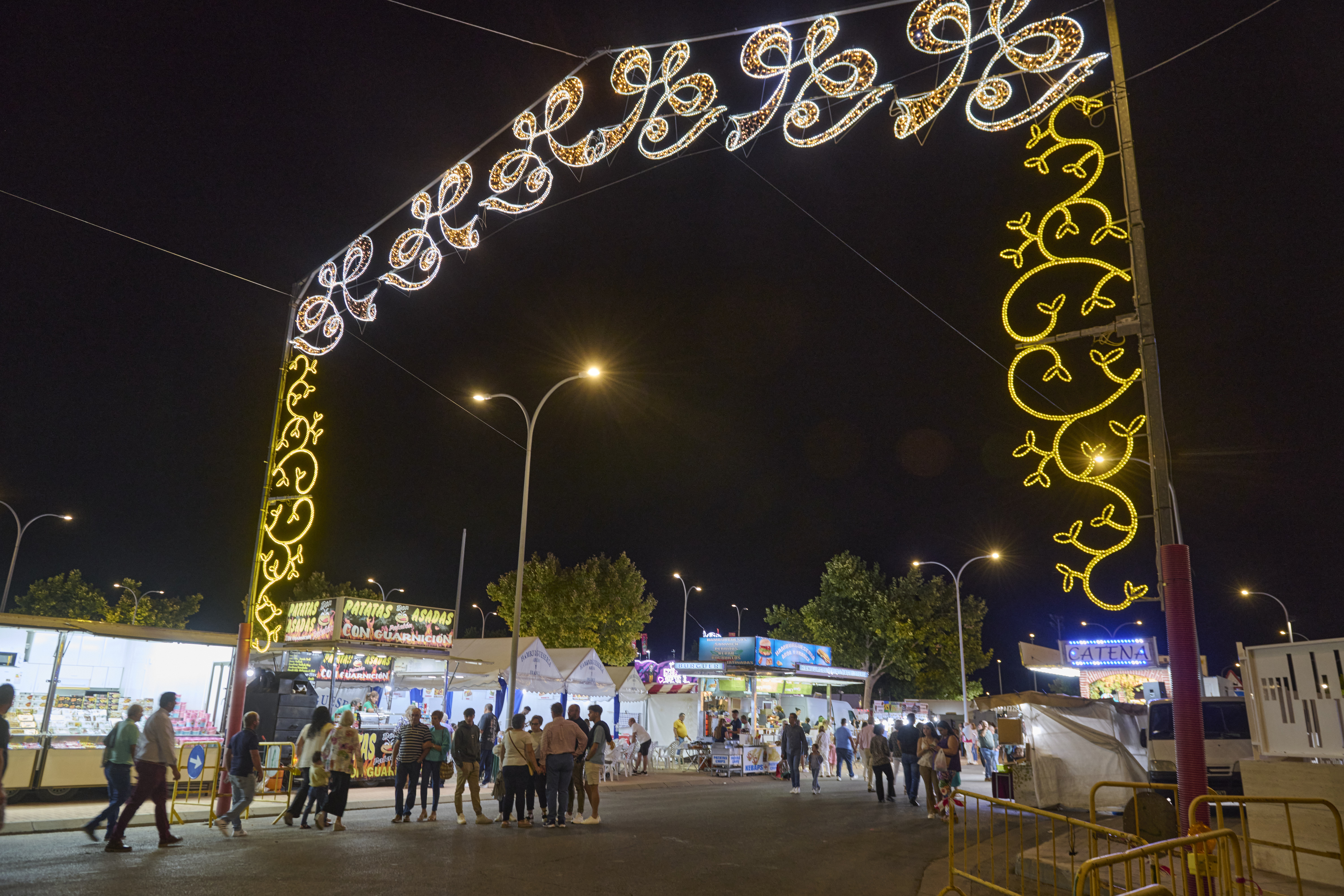 Feria y fiestas en el recinto ferial, Villarrubia de los Ojos (© P. Jiménez)
