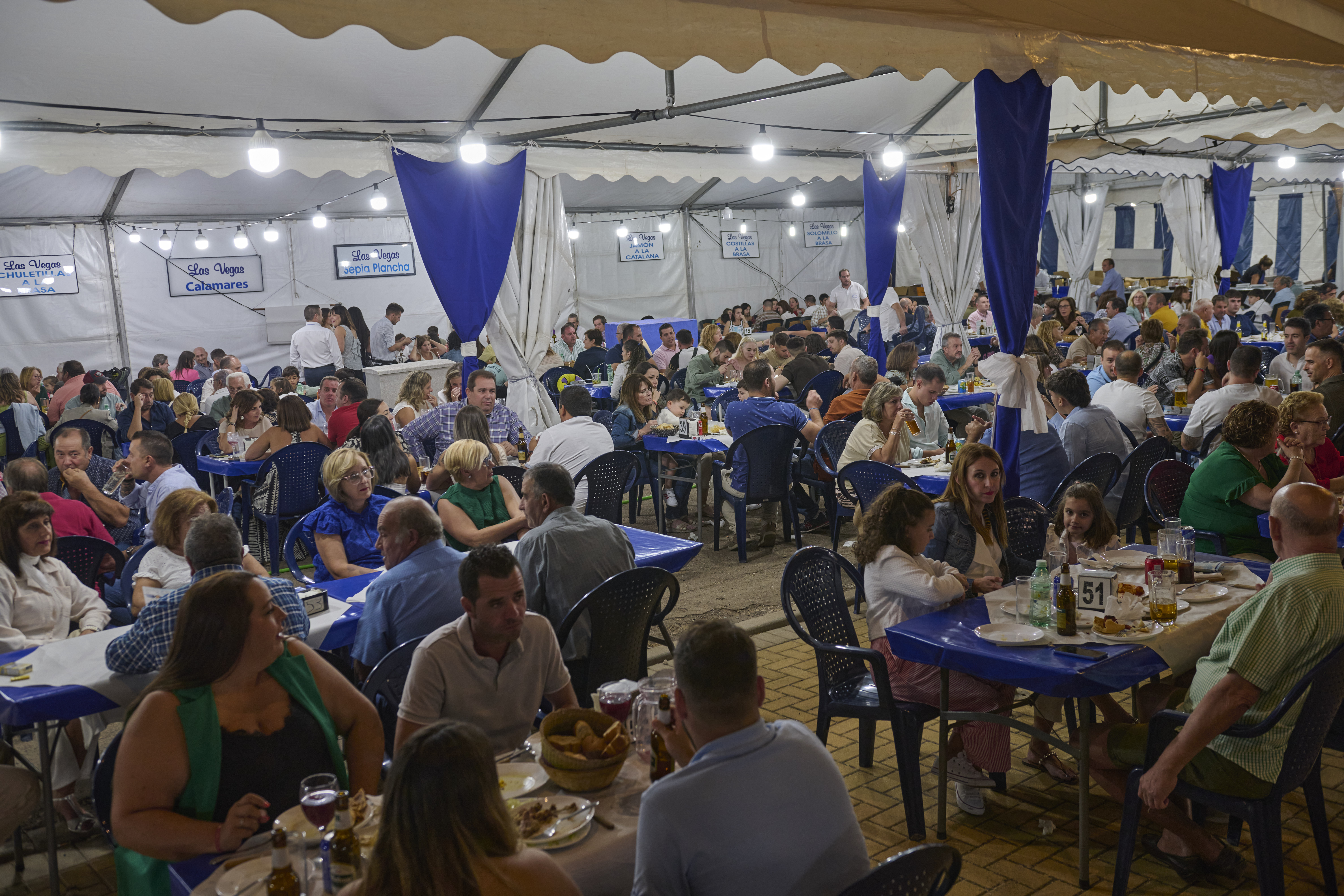 Feria y fiestas en el recinto ferial, Villarrubia de los Ojos (© P. Jiménez)